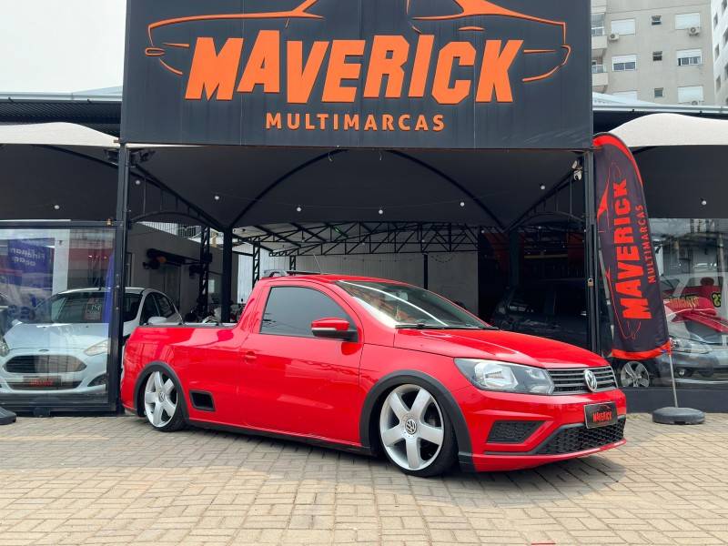 VOLKSWAGEN - SAVEIRO - 2017/2018 - Vermelha - R$ 66.900,00